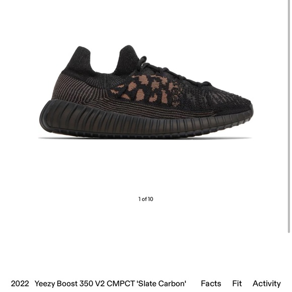 Yeezy 350 V2 CMPCT Slate Carbon - 5 - Picture 9 of 9